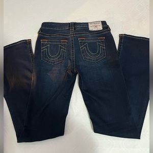 True religion Boot cut dark wash jeans